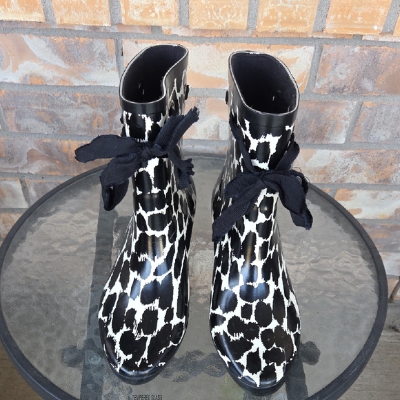 KATE SPADE New York Women's Ankle Rain Boots Size 10 - Picture 2 of 8